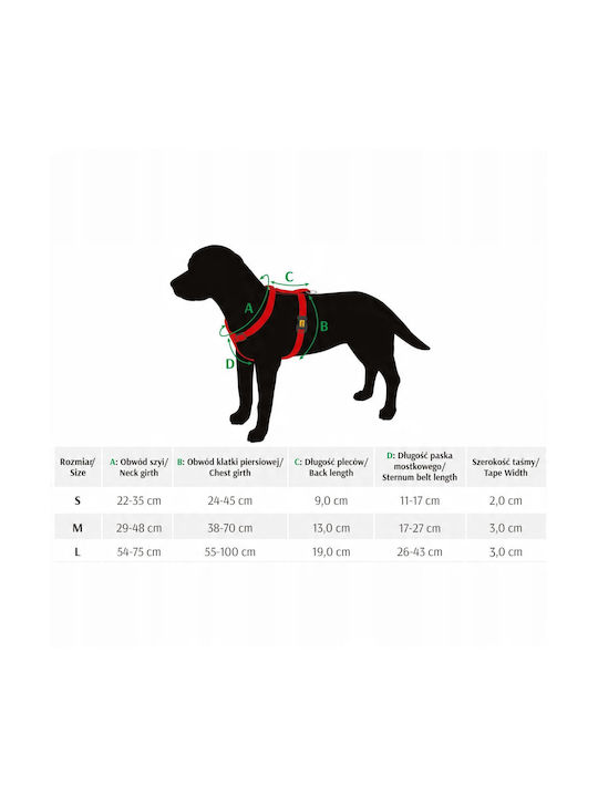 Dingo Guard City Dubai Harness L 3.0 X 55-100cm