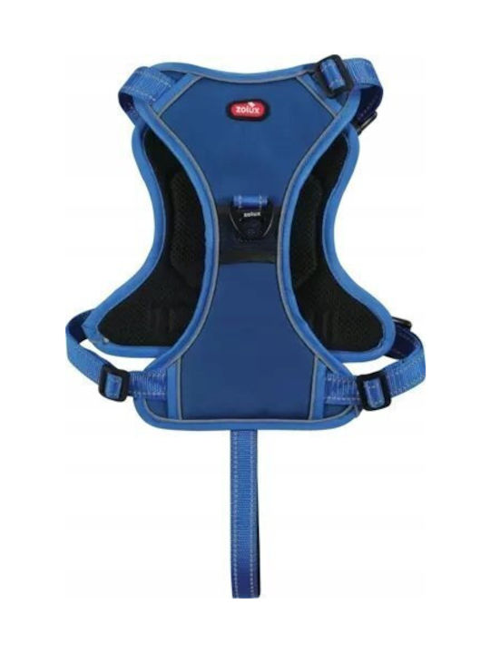 Zolux Easyride L Blue Harness Automatic Leash