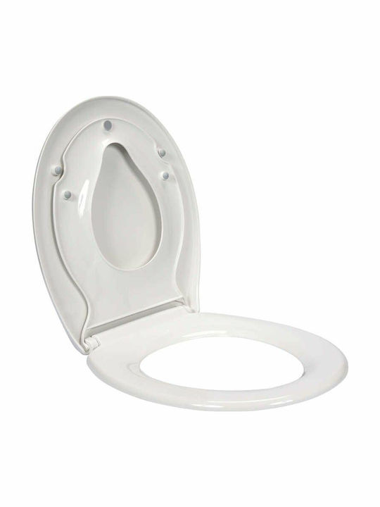 Toya Capac WC Plastic Alb