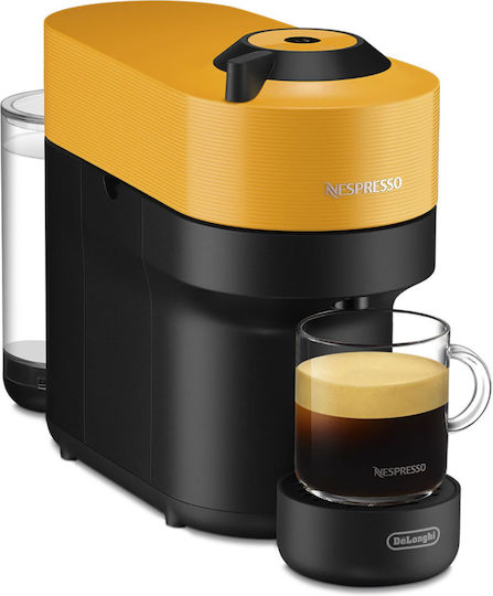 De'Longhi Vertuo Pop Pod Coffee Machine Vertuo Yellow
