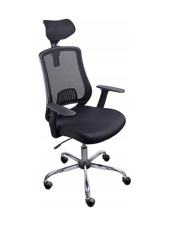 Office Products Ithaca Office Chair with Arms Black