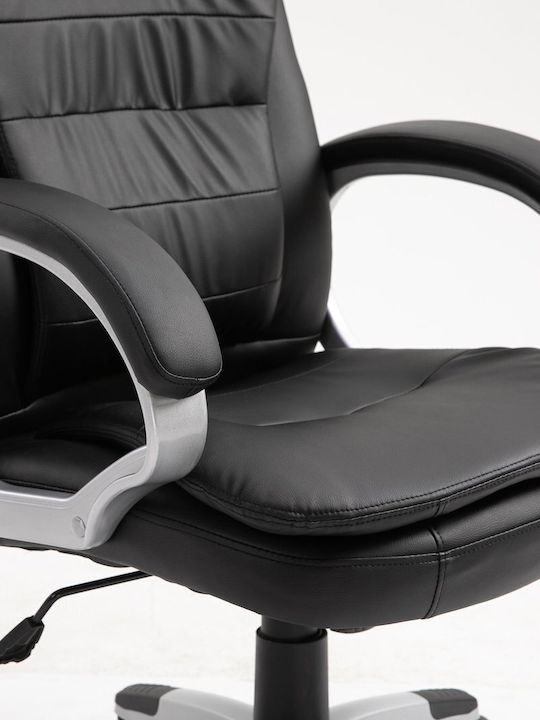 Active Jet Office Chair Massage with Recline and Adjustable Arms Black