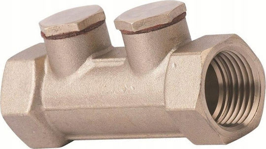 Hydroland Zpż.h.15 Βαλβίδα Διελεύσεως Νερού Χυτού Σιδήρου 1/2"