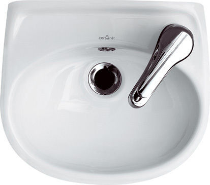 Cersanit Aufgesetztes Waschbecken Keramik 35x30.5cm White