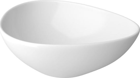Cersanit Aufgesetztes Waschbecken Keramik 44x44cm Weiß