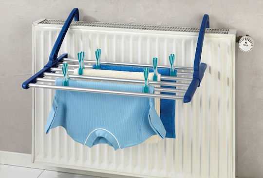 Wenko Hanging Clothes Drying Rack Made of Aluminum with 6m Hanging Length