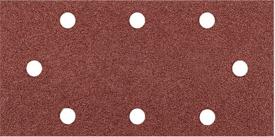 Graphite Sandpaper K60 with Holes 93x185mm Set 5pcs