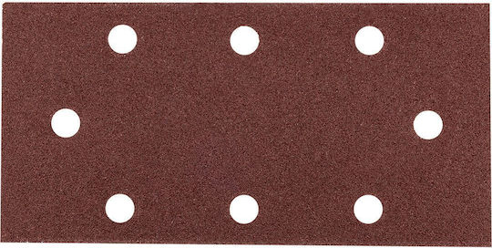 Graphite Γυαλόχαρτο K100 με Τρύπες 93x185mm Σετ 5τμχ