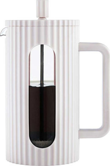 Klausberg Cafetieră Cu Filtru Manual Din Plastic Albă 1lt