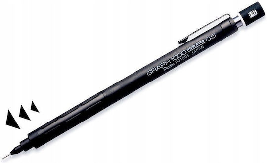Pentel Graph 1000 0.3мм Черен Механичен Молив