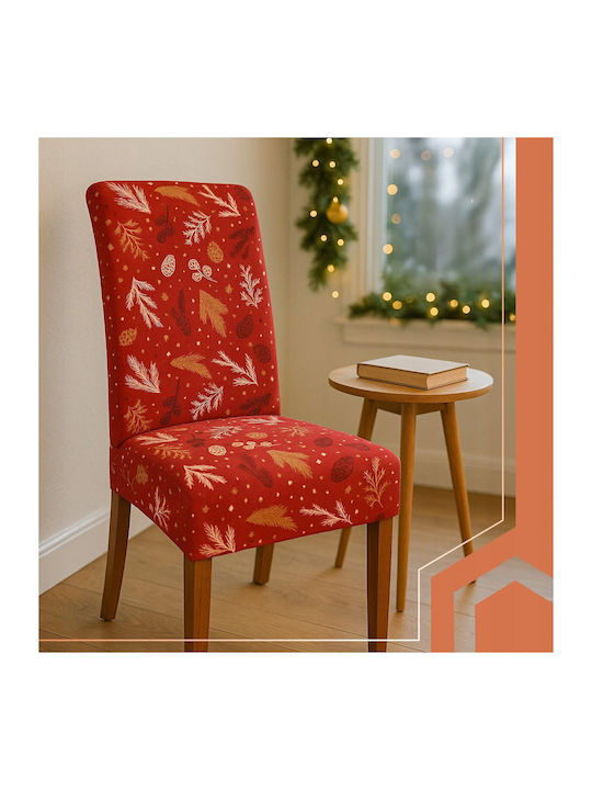 Ruhhy Set of Elastic Sofa Covers Red 50x40cm 1pcs 18407-0