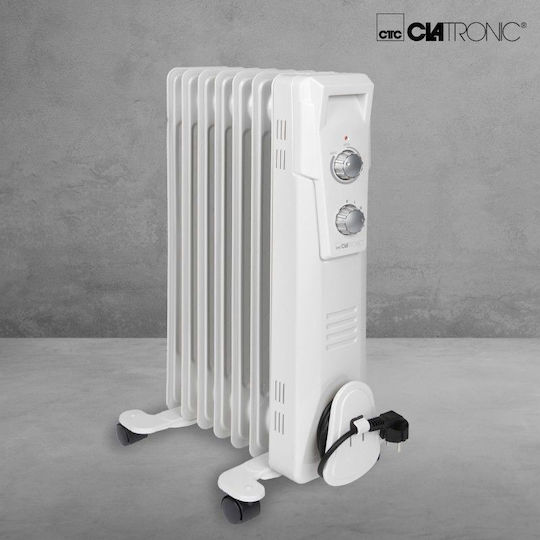 Clatronic RA 3735 Καλοριφέρ Λαδιού με 7 Φέτες 1500W