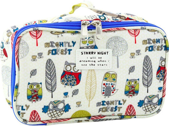 Lean Toys Pencil Case White