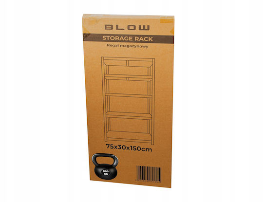 Blow Рафтове Дексион 75x30x150см с 4 Бройки Рафт