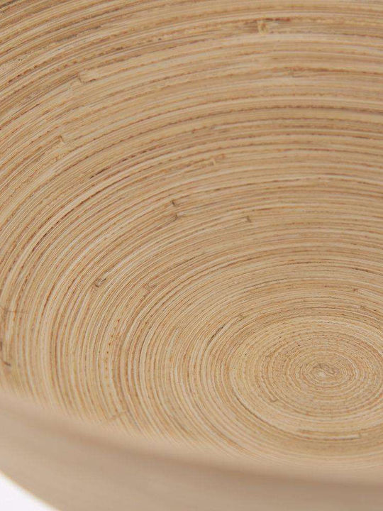 Orion Wooden Salad Bowl Beige