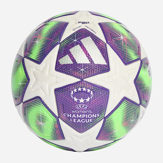 adidas Женска UEFA Champions League 25/26 League Stage Pro Футболна Топка Бяла