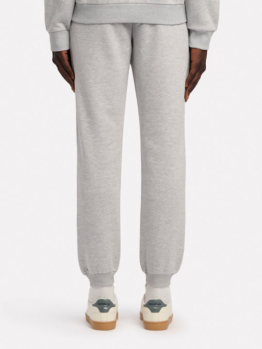 Παντελόνι Φόρμας με Λάστιχο Light Grey Marl