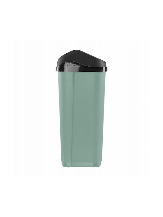 Aptel Coș de Gunoi Plastic Verde 10lt 1buc
