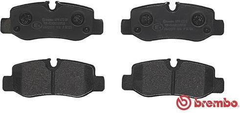 Brembo Brake Pad Set Disc Brake P 50 126