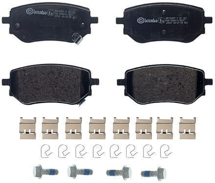 Brembo Комплект Спирачни Накладки Дискова Спирачка P 50 153