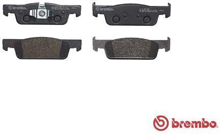 Brembo Bremsbelag Set Scheibenbremse P 68 059
