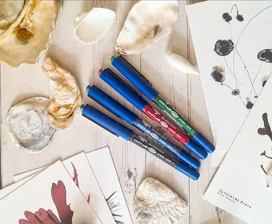 Uni Ub-150-rop Eye Green Ballpoint Pen