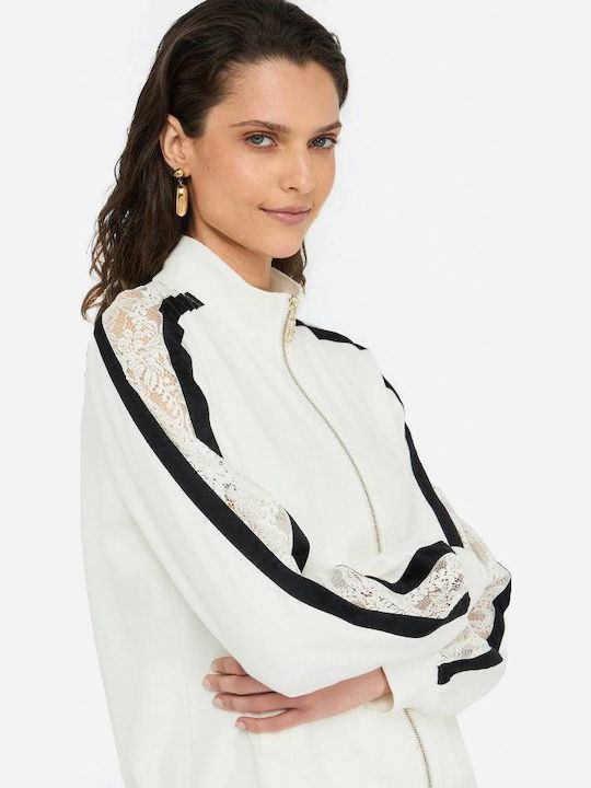 Women's Sweatshirt White / Black