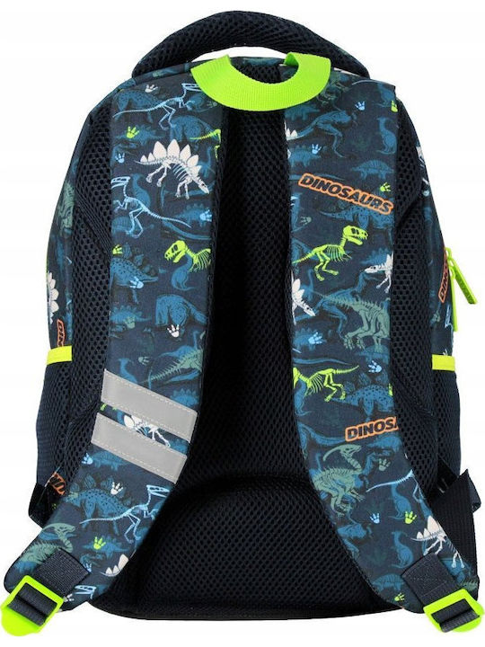 School Backpack Dino Glow In Dark Stk-15 Pb1/12