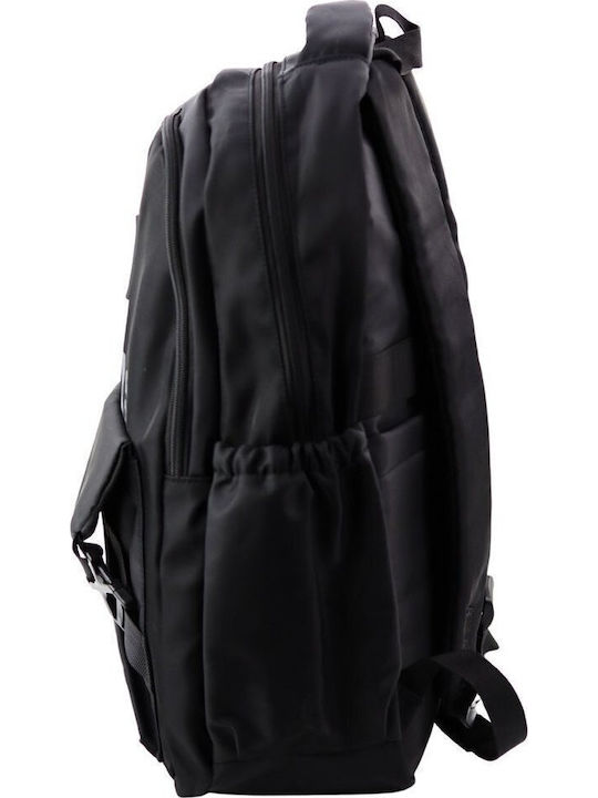 Rucsac Urban Școlar Negru 23 Litri 6 Buzunare Rucsac Urban Școlar Negru 23 Litri 6 Buzunare