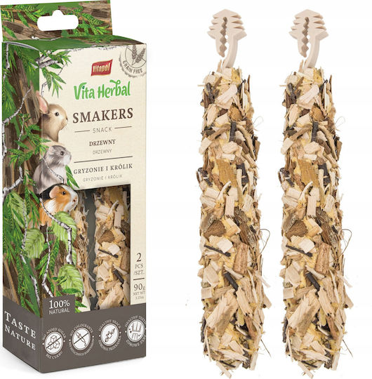 Vitapol Vita Herbal Smakers Дърво За Гризачи Зайчета 90 Г 5 Бр 12314714 5904479143440