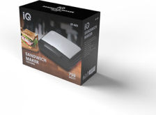 IQ Sandwich Maker for 2 Sandwiches 750W Inox