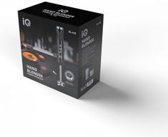 IQ Handmixer mit Inox-Stab 600W Schwarze