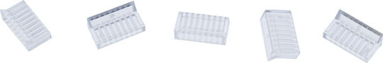 Inline Inline Cat.6a RJ45 Shielded Crimp Plugs Bend Protection Insertion Guide Black Pack of 100 Pieces