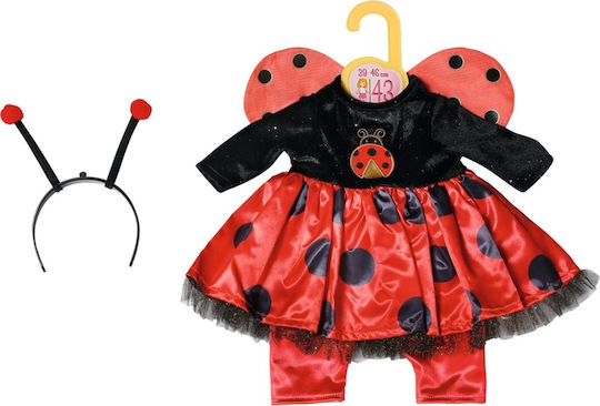 ZAPF Creation Baby Born Clothes Dress with Tights Easter Chick 43 cm