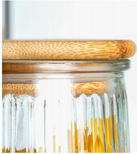 Koopman General Use Glass Jar with Lid Transparent 950ml