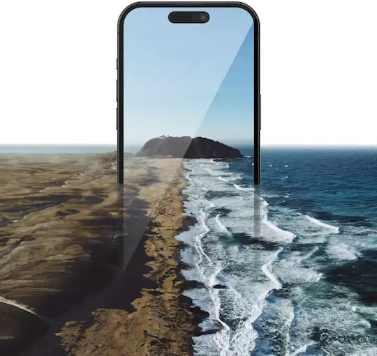 Поверителност Закалено стъкло (iPhone 16)