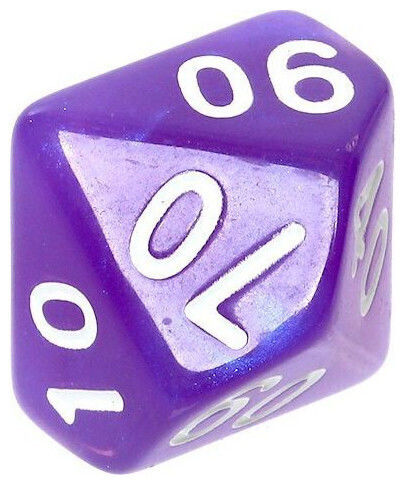 Rebel Σετ Ζαριών Rebel Rpg Φεγγαρόπετρες Αμέθυστος