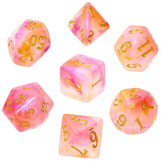 Rebel Dice Set Rebel RPG Acrylic Fairy Dust