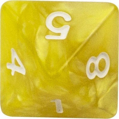 Rebel Dice Set Rebel RPG Pearl Light Yellow
