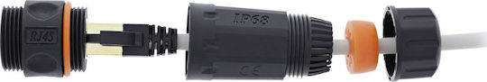 Inline Cat.6a Kupplung Wasserdicht Ip68 2x Rj45 F F 1:1