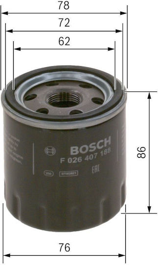 Bosch Oil Filter F 026 407 188