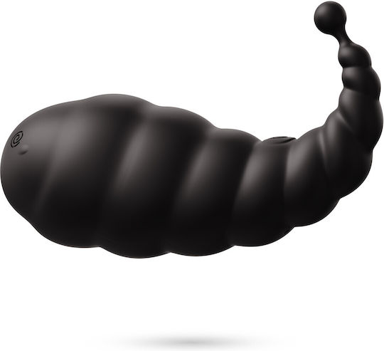 Crushious Vibrator Ei mit Fernbedienung Schwarz