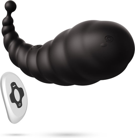 Crushious Vibrator Ei mit Fernbedienung Schwarz