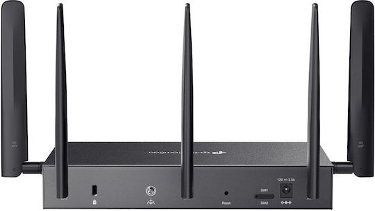 Router Tp-link Omada Dr3650v-4g Wireless Gigabit Ethernet Dual-band 2.4 Ghz/5 Ghz Black
