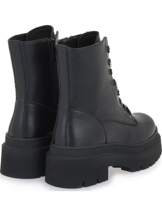 Stiefeletten Damen Schwarz