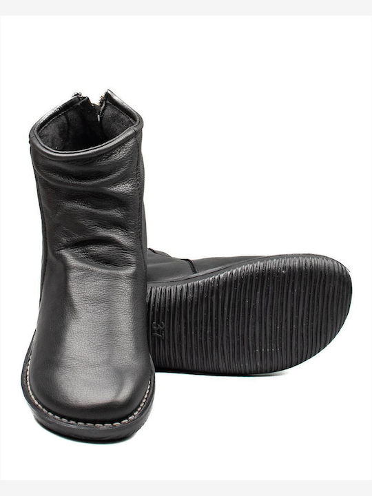 Minerva Ghete De Piele Dama Negre