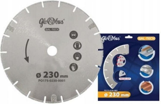 Globus Δίσκος Κοπής Δομικών Υλικών 180mm