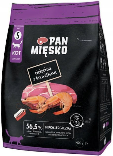 Pan Miesko Dry Food for Adult Cats 0.4kg