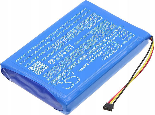 Battery Type 361-00133-00 Garmin Navigation Tread 5.5 Zumo Xt Cs-gmt550sl