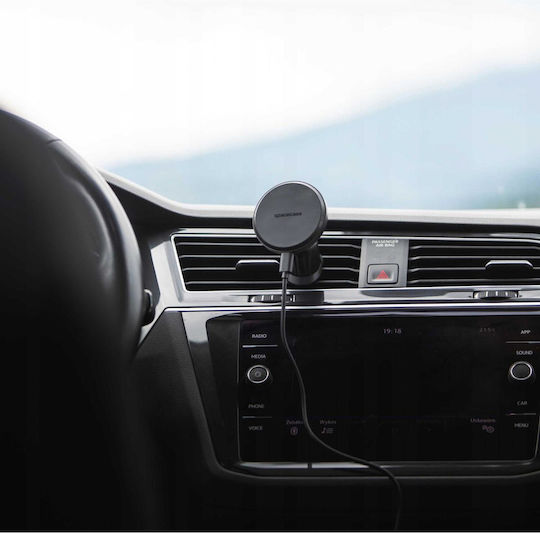 Car Mobile Mount Spacecase Wm11b Air Vent Wireless Magnetic Charging Magsafe 15w Black 5905719119690 5905719119690